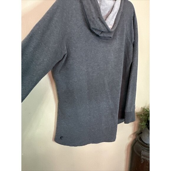 ZYIA Active Full Zip Hoodie Gray Sweatshirt Jacket L P8. - Picture 5 of 8